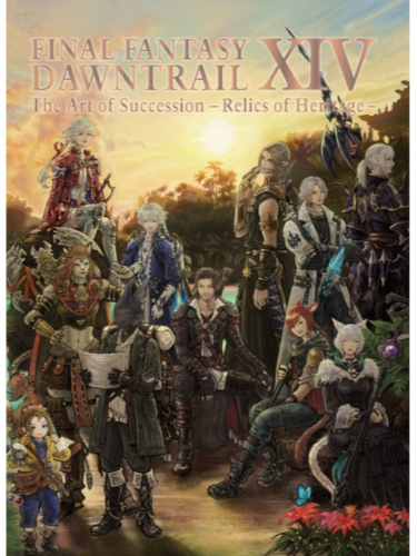 Kniha Final Fantasy XIV: Dawntrail - The Art of Succession: Relics of Heritage ENG