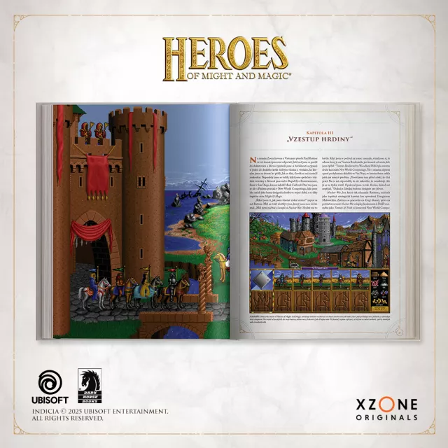Kniha Heroes of Might and Magic: Retrospektiva ke 30. výročí