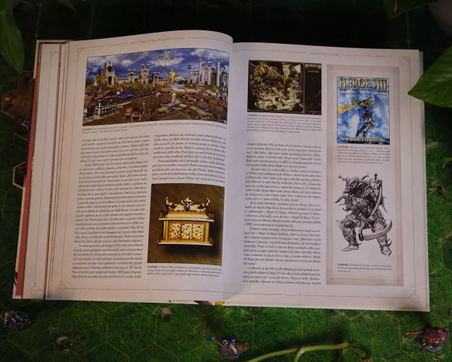 Kniha Heroes of Might and Magic: Retrospektiva ke 30. výročí
