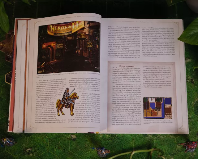 Kniha Heroes of Might and Magic: Retrospektiva ke 30. výročí