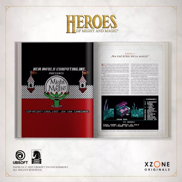 Kniha Heroes of Might and Magic: Retrospektiva ke 30. výročí