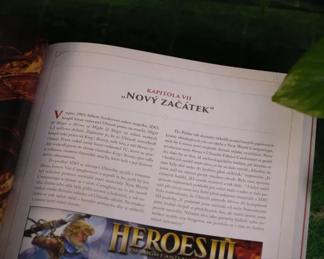 Kniha Heroes of Might and Magic: Retrospektiva ke 30. výročí