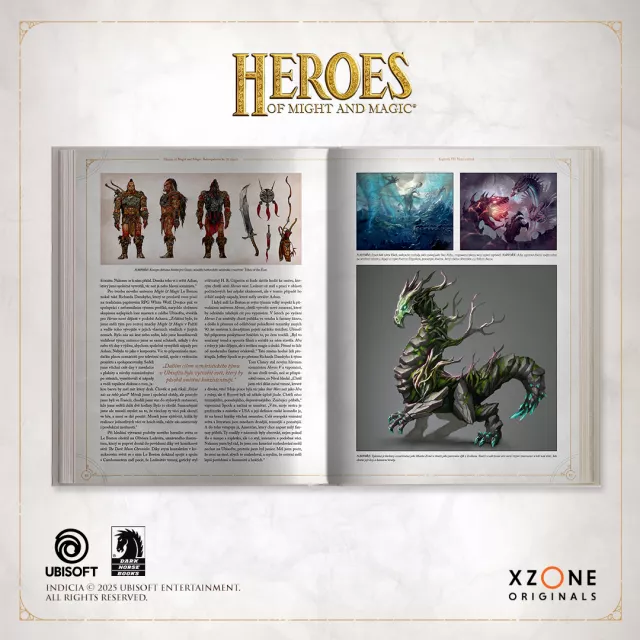 Kniha Heroes of Might and Magic: Retrospektiva ke 30. výročí