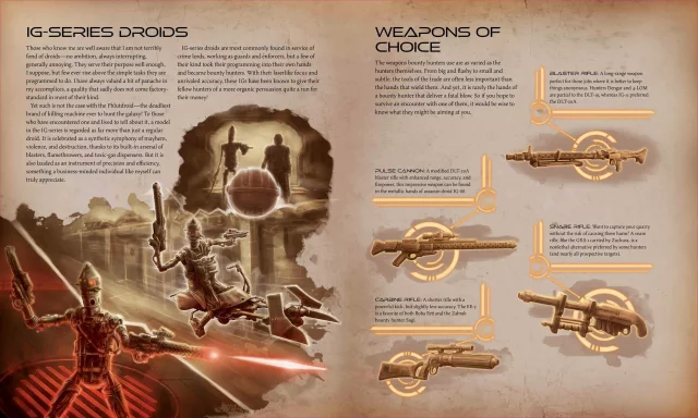 Kniha Star Wars - The Secrets of the Bounty Hunters
