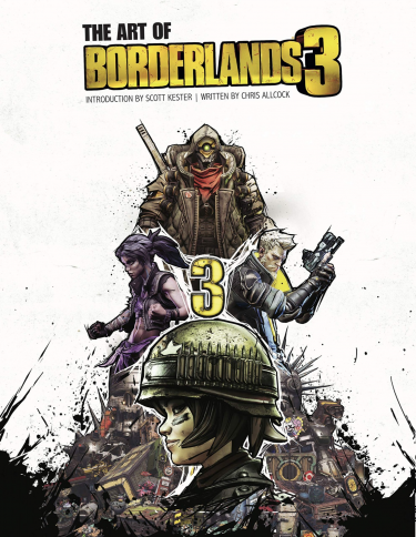 Kniha The Art of Borderlands 3