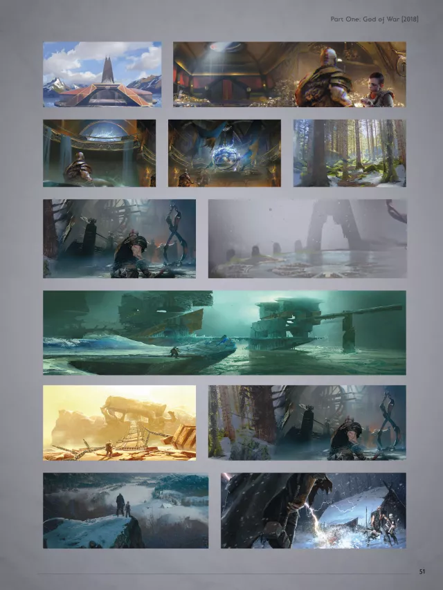 Kniha The Art of God of War - 20th Anniversary Retrospective - Artbook