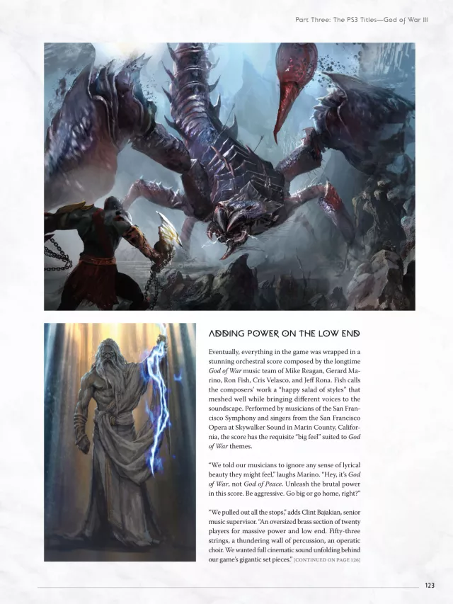 Kniha The Art of God of War - 20th Anniversary Retrospective (Deluxe Edition) - Artbook