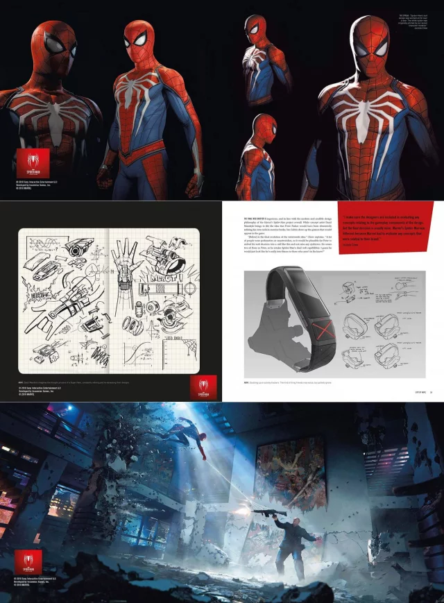 Kniha The Art of Marvel's Spider-Man