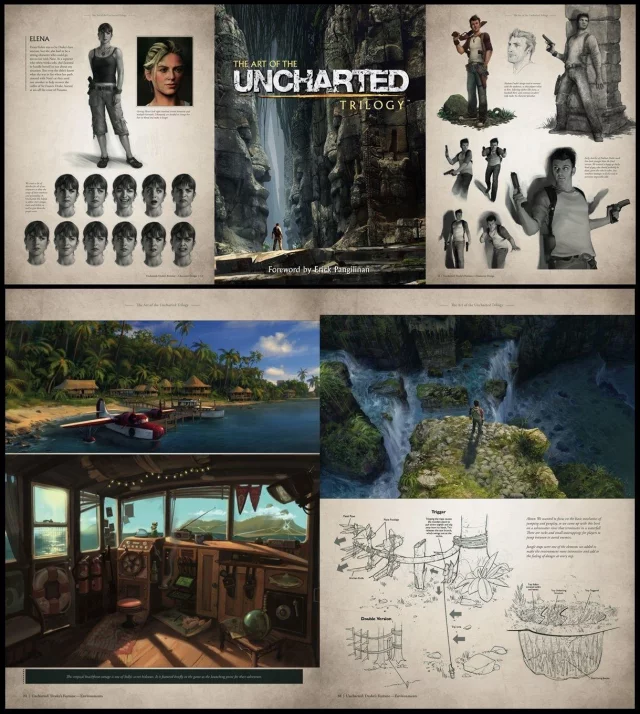 Kniha The Art of Uncharted Trilogy