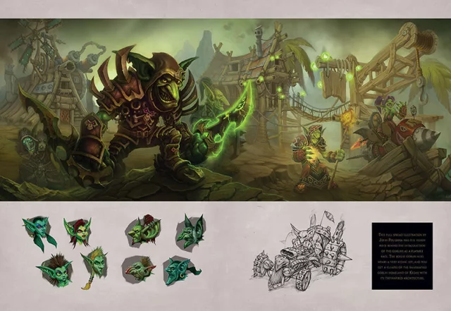 Kniha The Art of World of Warcraft