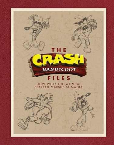 Kniha The Crash Bandicoot Files (poškozený přebal)