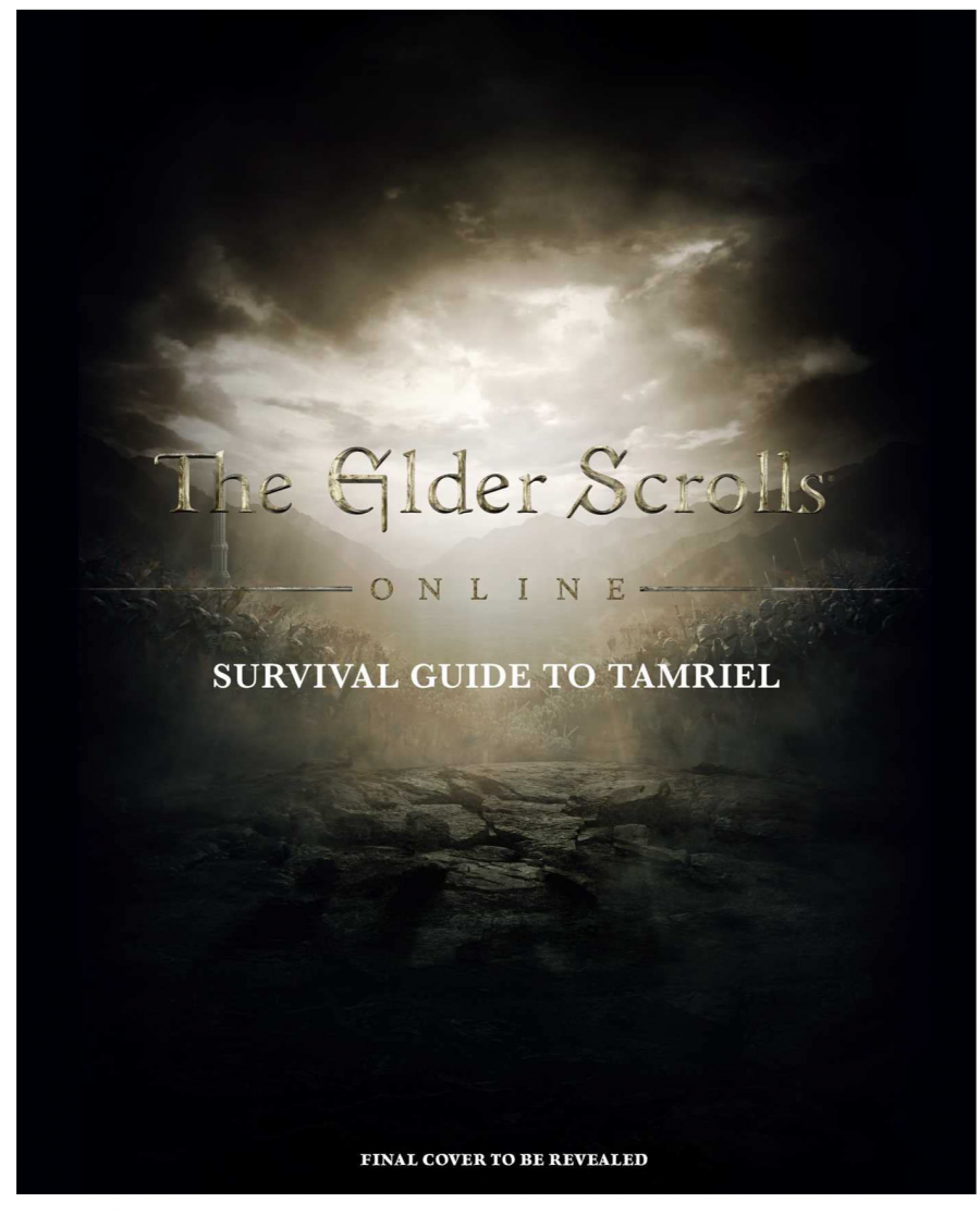 Gardners Kniha The Elder Scrolls - The Official Survival Guide to Tamriel