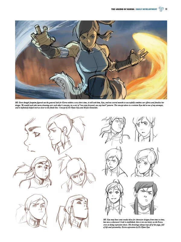 Kniha The Legend of Korra: The Art of the Animated Series - Book One: Air (Second Edition)