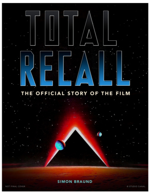 Gardners Kniha Total Recall - The Official Story of the Film