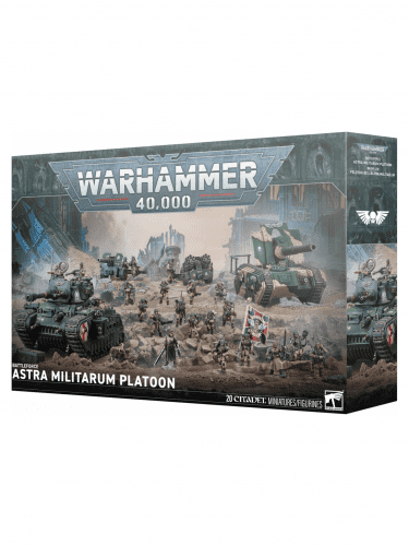 W40k: Astra Militarum - Astra Militarum Platoon (20 figurek)