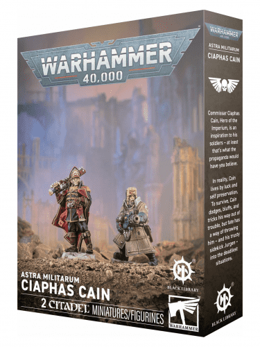 W40k: Astra Militarum - Ciaphas Cain (2 figurky)
