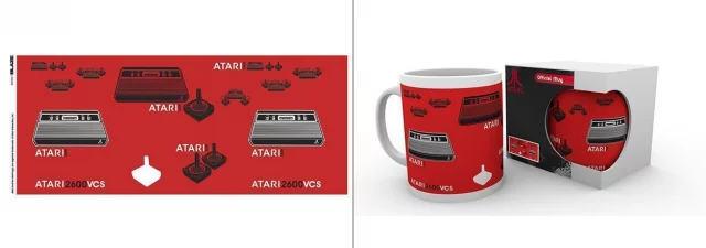 Hrnek Atari - Red Atari 2600 VCS