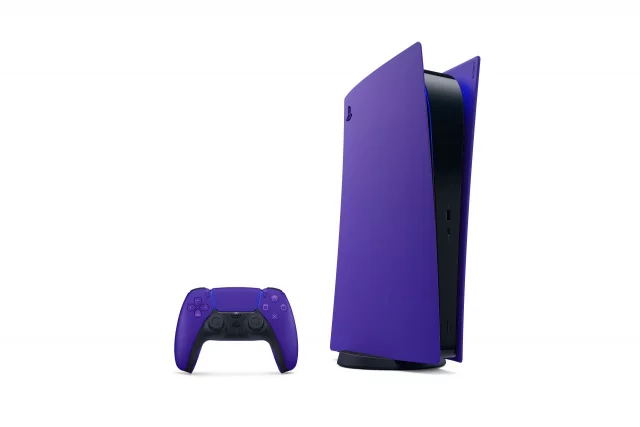 Kryt na konzoli PlayStation 5 Digital Edition - Galactic Purple