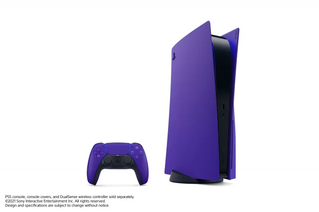 Kryt na konzoli PlayStation 5 - Galactic Purple