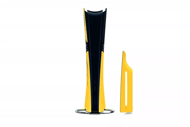 Kryt na konzoli PlayStation 5 Pro - Marvel’s Wolverine Battle Yellow Limited Edition - Příslušenství