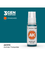 AK 3Gen (Archaic Turquoise - Acrylic) - základní barva, archaická tyrkysová