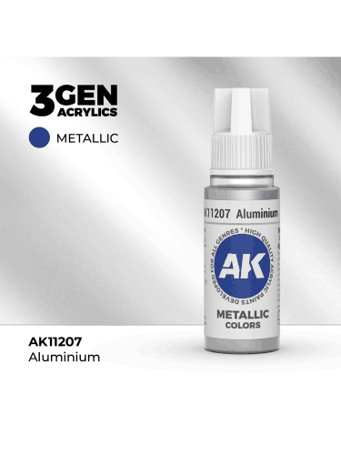 AK 3Gen (Aluminium - Metallic) - základní barva, barva hliníku