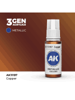 AK 3Gen (Copper - Metallic) - základní barva, barva mědi