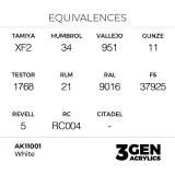 AK 3Gen (White - Intense) - základní barva, bílá
