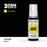 AK 3Gen (Black - Intense) - základní barva, černá