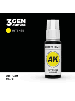 AK 3Gen (Black - Intense) - základní barva, černá