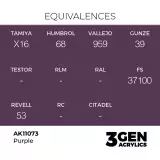 AK 3Gen (Purple - Acrylic) - základní barva, fialová