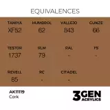 AK 3Gen (Cork - Acrylic) - základní barva, korková