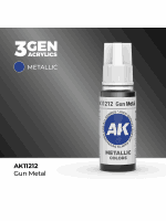 AK 3Gen (Gun Metal - Metallic) - základní barva, kovově šedá