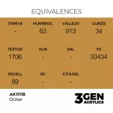 AK 3Gen (Ocher - Acrylic) - základní barva, okrová