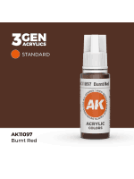 AK 3Gen (Burnt Red - Acrylic) - základní barva, pálená červená