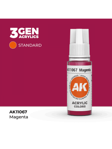 AK 3Gen (Magenta - Acrylic) - základní barva, purpurová