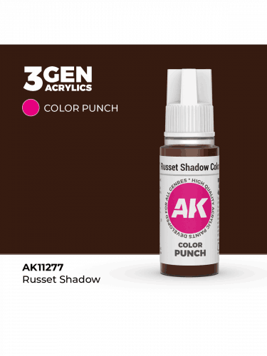 AK 3Gen (Russet Shadow - Punch) - základní barva, rezavý stín