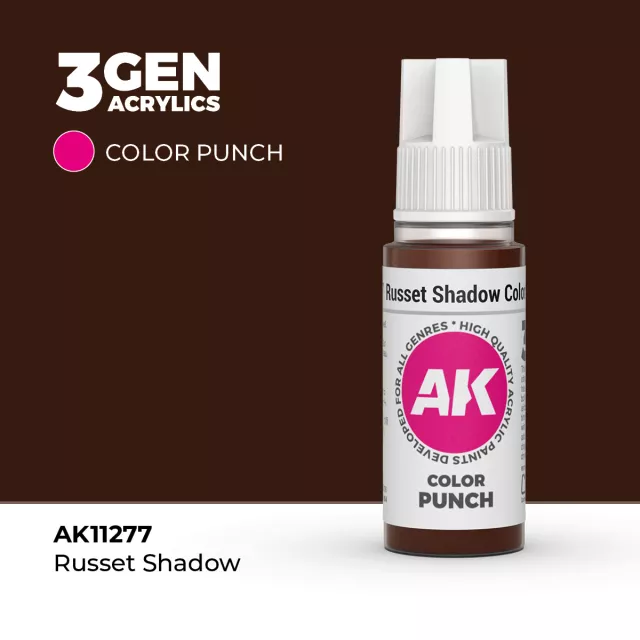 AK 3Gen (Russet Shadow - Punch) - základní barva, rezavý stín