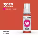 AK 3Gen (Sun Red - Punch) - základní barva, sluneční červená