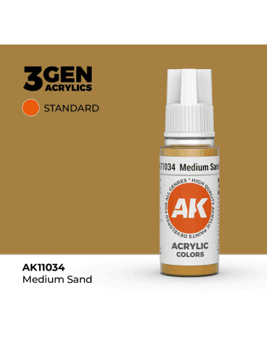 AK 3Gen (Medium Sand - Acrylic) - základní barva, středně písková