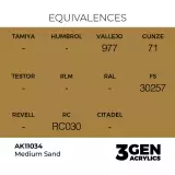 AK 3Gen (Medium Sand - Acrylic) - základní barva, středně písková