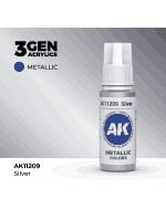 AK 3Gen (Silver - Metallic) - základní barva, stříbrná