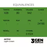 AK 3Gen (Light Green - Acrylic) - základní barva, světle zelená