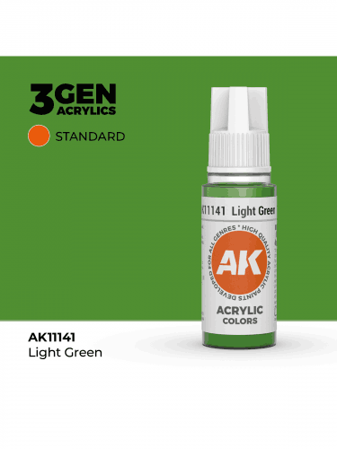 AK 3Gen (Light Green - Acrylic) - základní barva, světle zelená