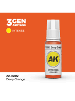 AK 3Gen (Deep Orange - Intense) - základní barva, sytě oranžová