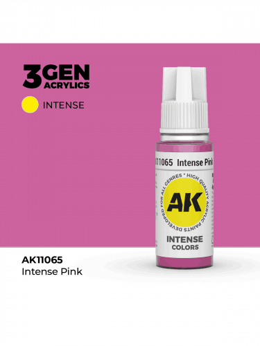 AK 3Gen (Intense Pink - Intense) - základní barva, sytě růžová