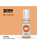 AK 3Gen (Sunny Skin Tone - Acrylic) - základní barva, teplý odstín pleti