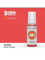 AK 3Gen (Dead Red - Acrylic) - základní barva, tlumená červená