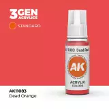 AK 3Gen (Dead Red - Acrylic) - základní barva, tlumená červená