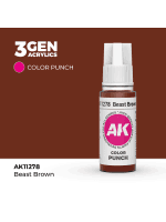 AK 3Gen (Beast Brown - Punch) - základní barva, tmavě hnědá